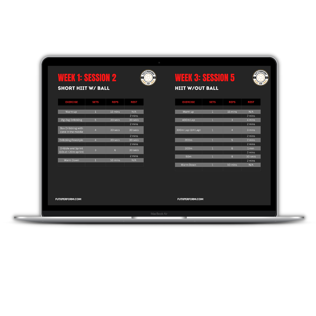 FxP Match Fit Program Schedule - Fut x Perform