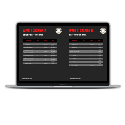 FxP Match Fit Program Schedule - Fut x Perform